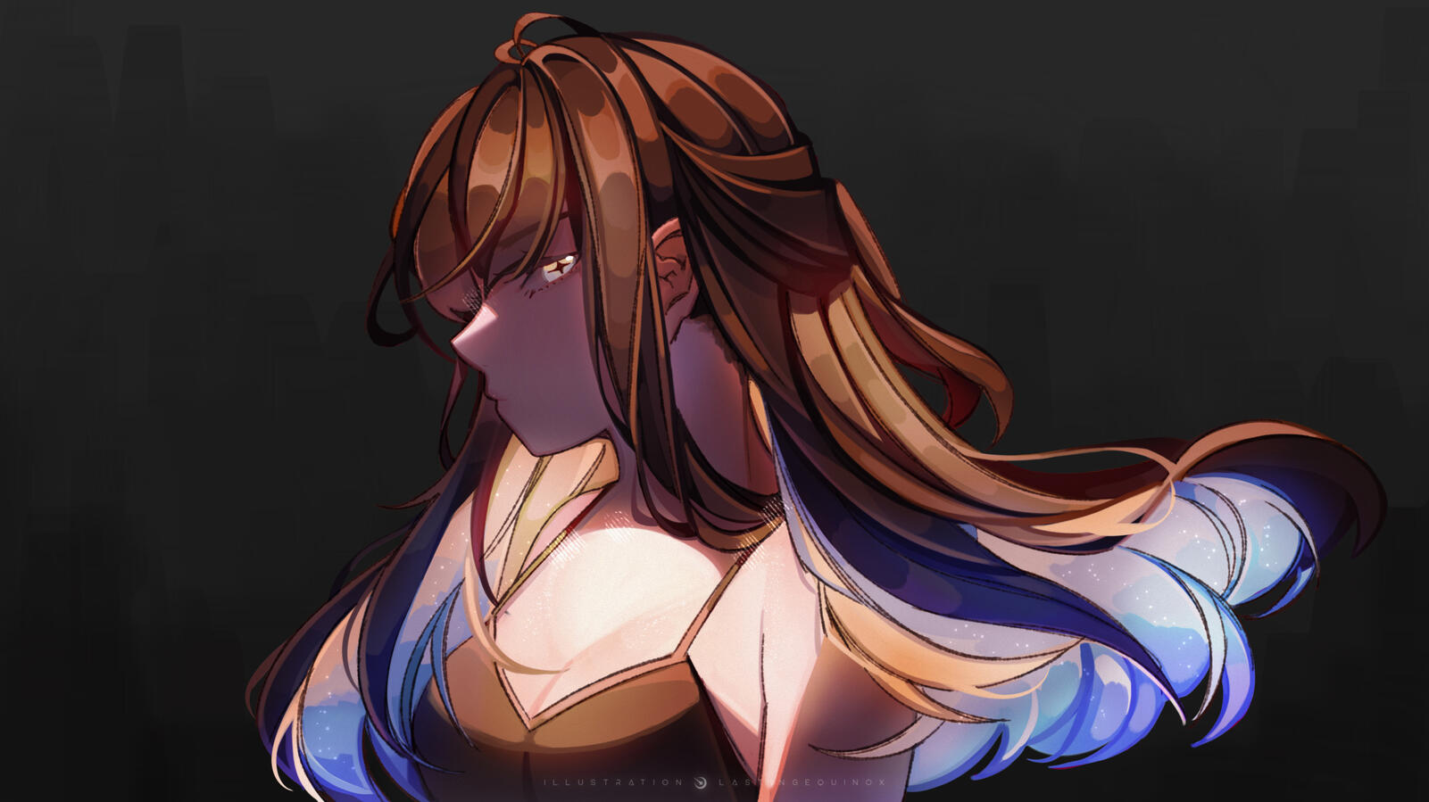 Hair and Lighting Study